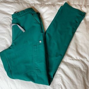 FIGS Tall Yola HUNTER GREEN Scrub Pants
